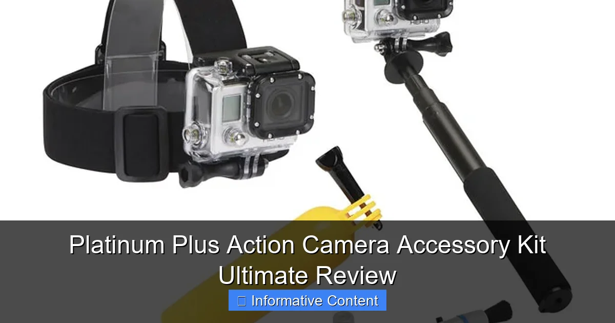 Platinum Plus Action Camera Accessory Kit Ultimate Review