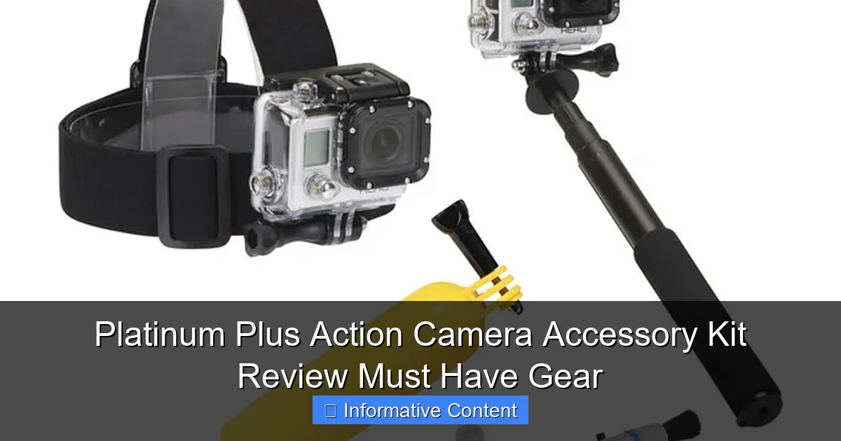 Platinum Plus Action Camera Accessory Kit Review Must Have Gear