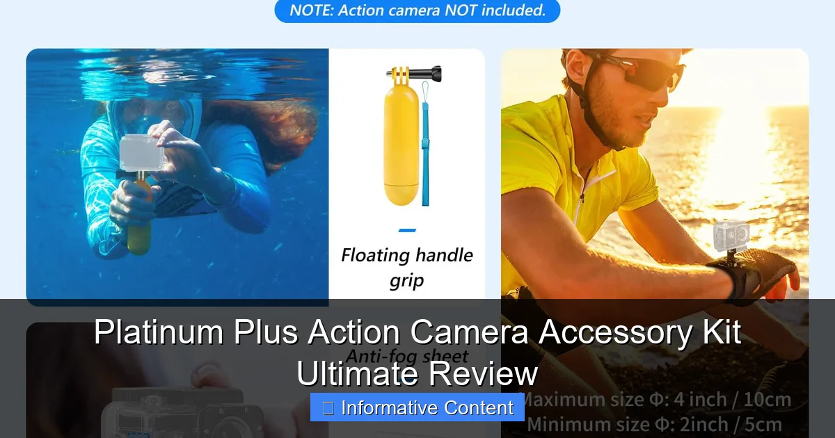 Platinum Plus Action Camera Accessory Kit Ultimate Review