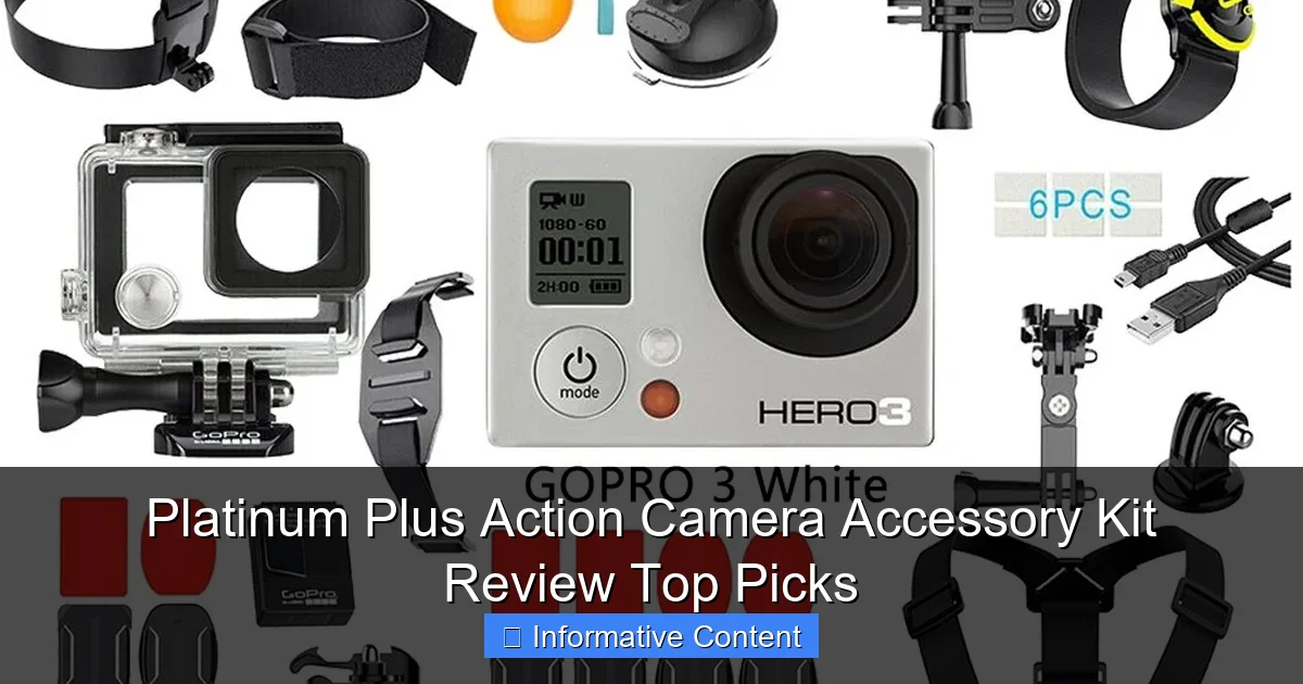 Platinum Plus Action Camera Accessory Kit Review Top Picks