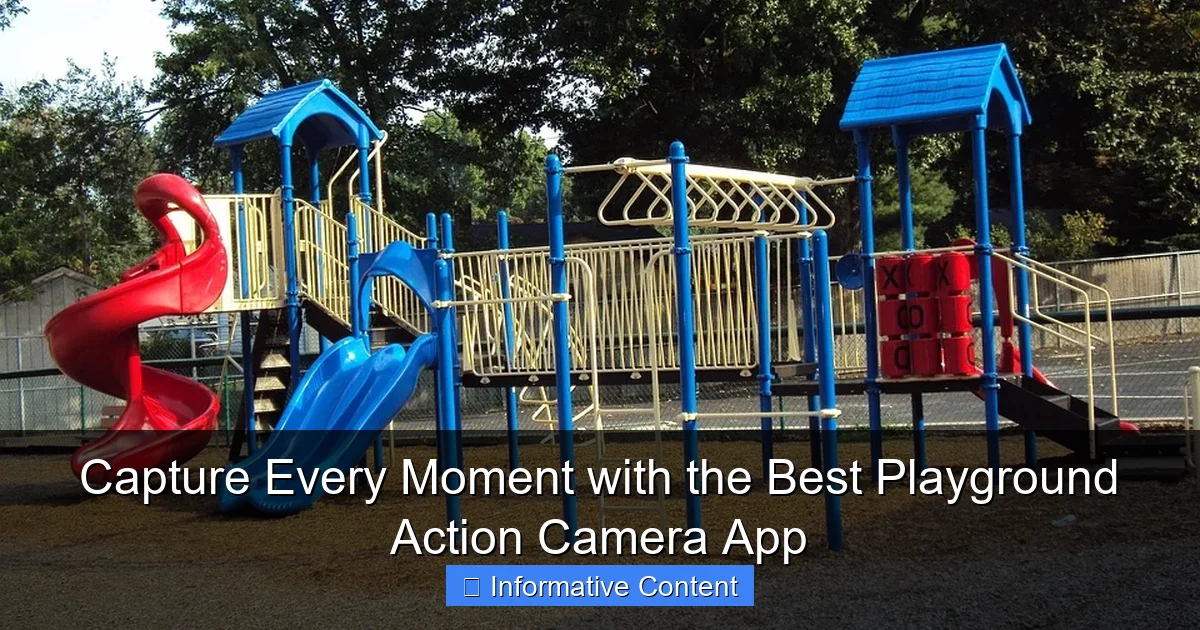 Capture Every Moment with the Best Playground Action Camera App