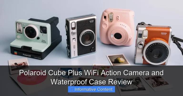 Polaroid Cube Plus WiFi Action Camera and Waterproof Case Review