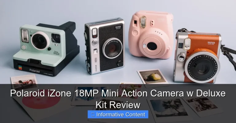 Polaroid iZone 18MP Mini Action Camera w Deluxe Kit Review