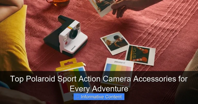 Top Polaroid Sport Action Camera Accessories for Every Adventure