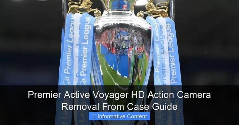 Premier Active Voyager HD Action Camera Removal From Case Guide