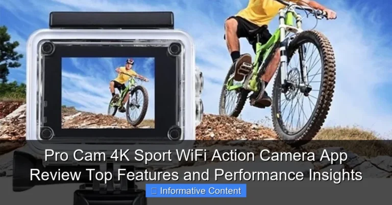 Pro Cam 4K Sport WiFi Action Camera App Review Top Features and Performance Insights