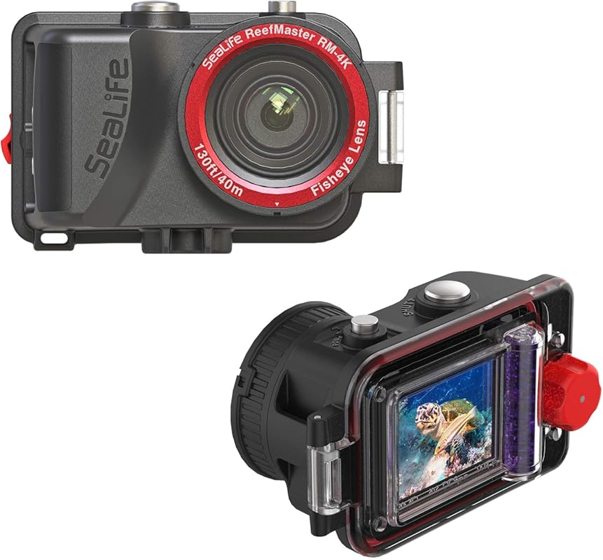 SeaLife ReefMaster RM-4K Underwater Camera with 4K Video and 14MP Phot