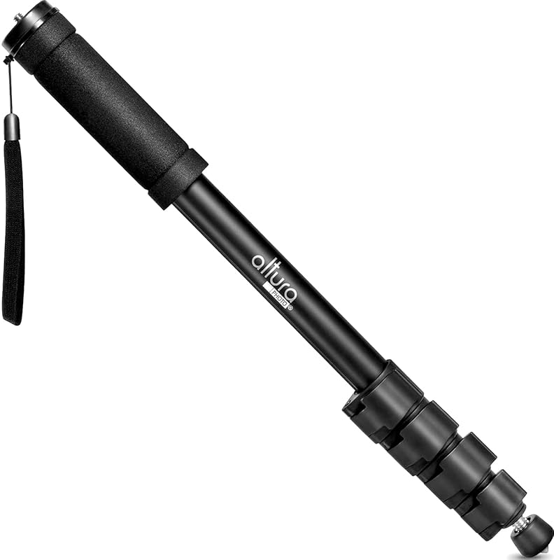 Altura Photo 62-Inch Camera Monopod - Heavy Duty Stand for Canon, Niko