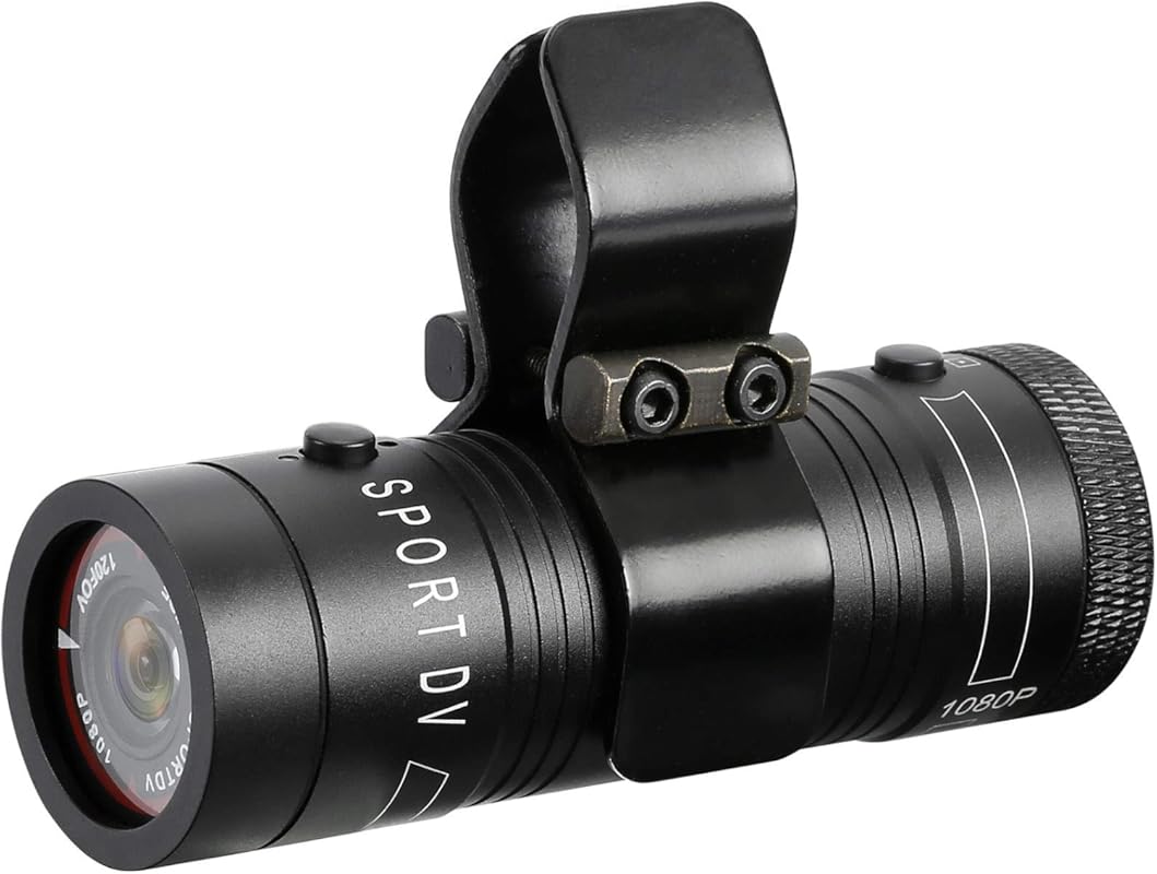 1080p full HD hunting action camera for helmet, scope rail, or body mo