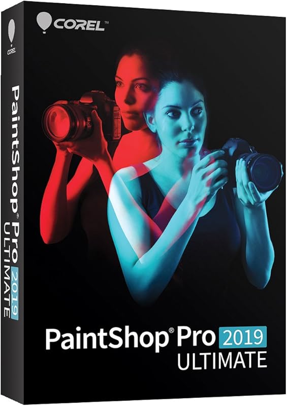 Corel PaintShop Pro 2019 Ultimate Photo and Multi-Cam Video Editor for