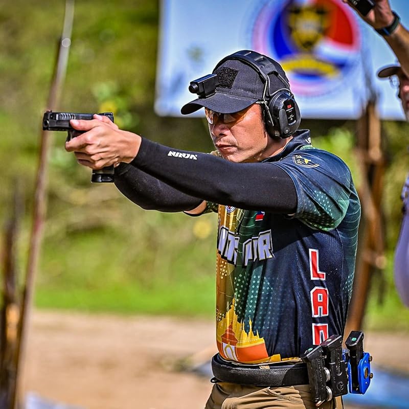 TACHYON GunCam Mini 4K Helmet Camera for Practical Shooting Sports wit