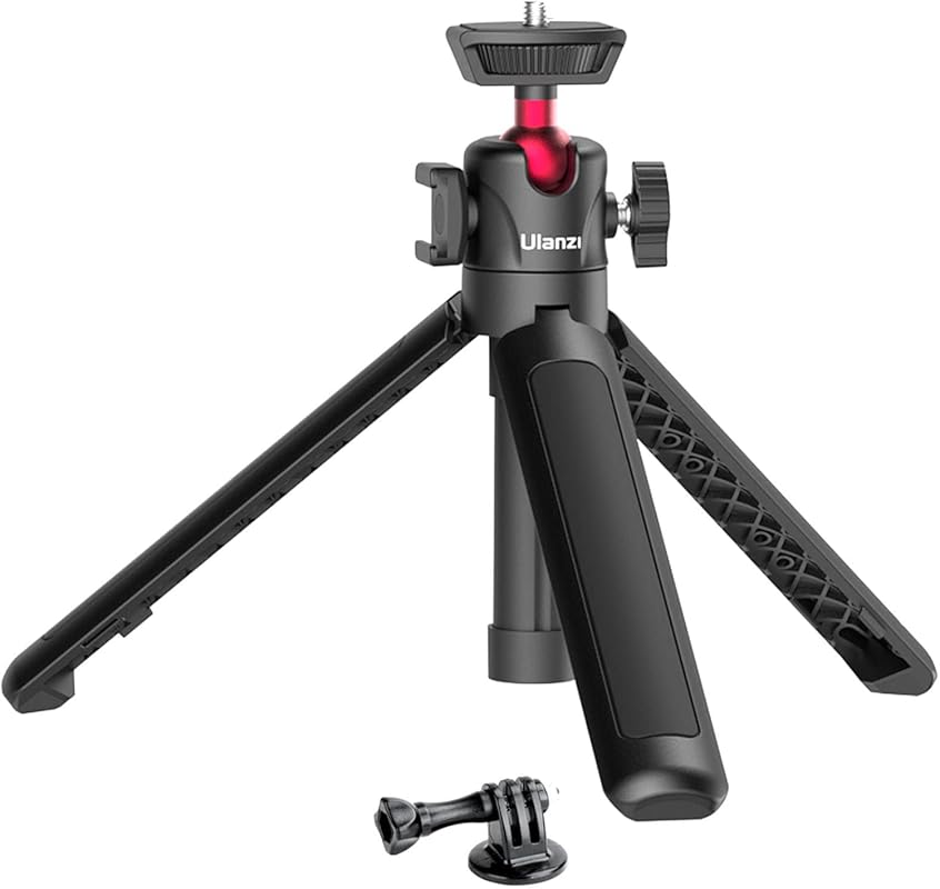 ULANZI MT-16 Mini Action Camera Tripod with 360° Ball Head and Cold Sh