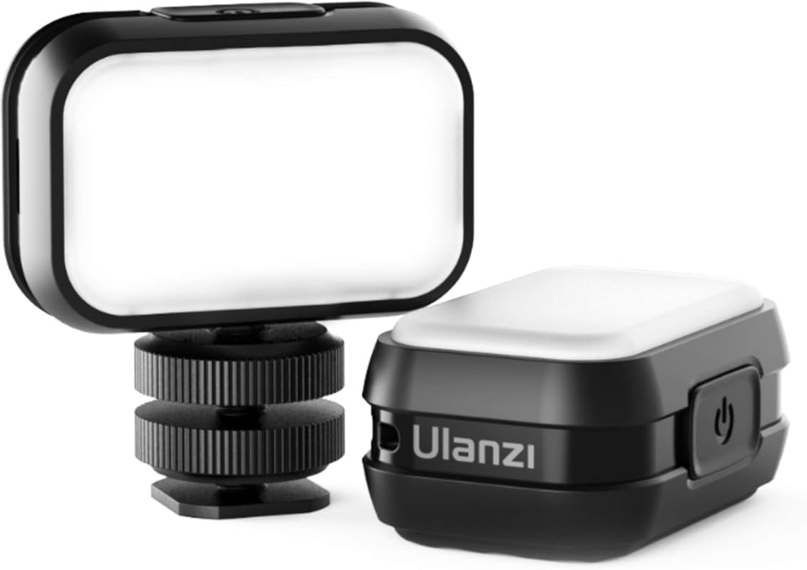 PICTRON VL28 LED Light for iPhone, Mini LED Camera Light, Rechargeable