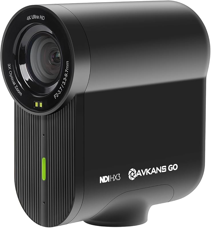 Wireless 4K Live Streaming Camera for Softball Games with 9X Zoom and 
