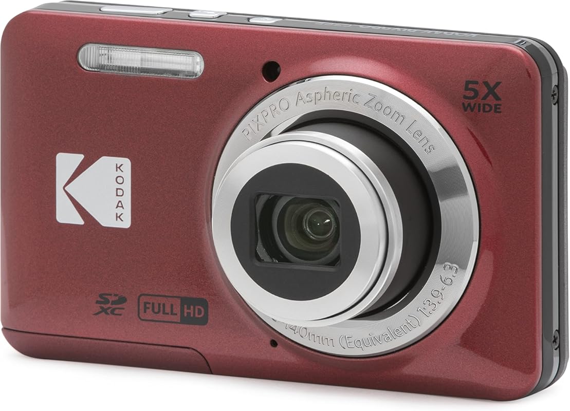 Kodak PIXPRO FZ55 Digital Camera with 5x Zoom and Full HD Video