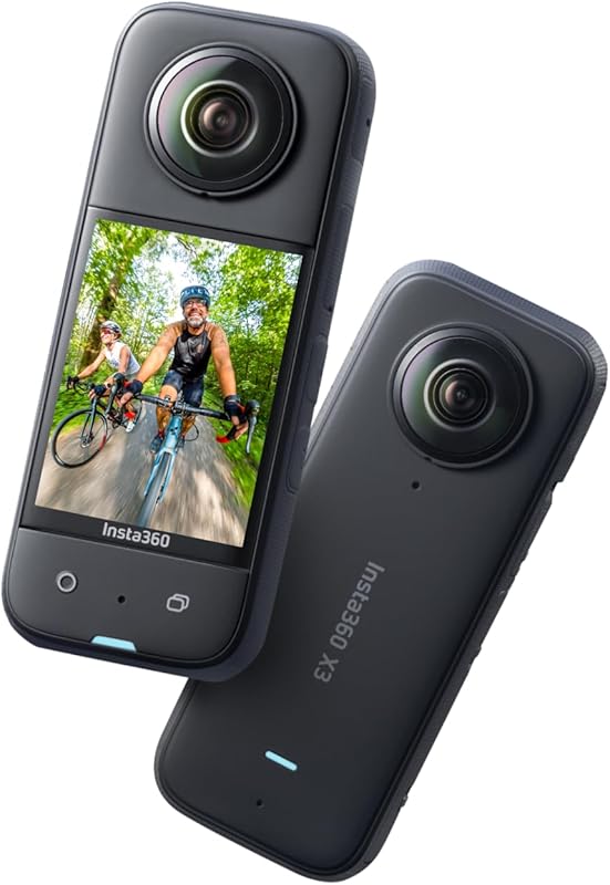 Insta360 X3 360 Action Camera with 5.7K HDR Video and 4K Single-Lens M