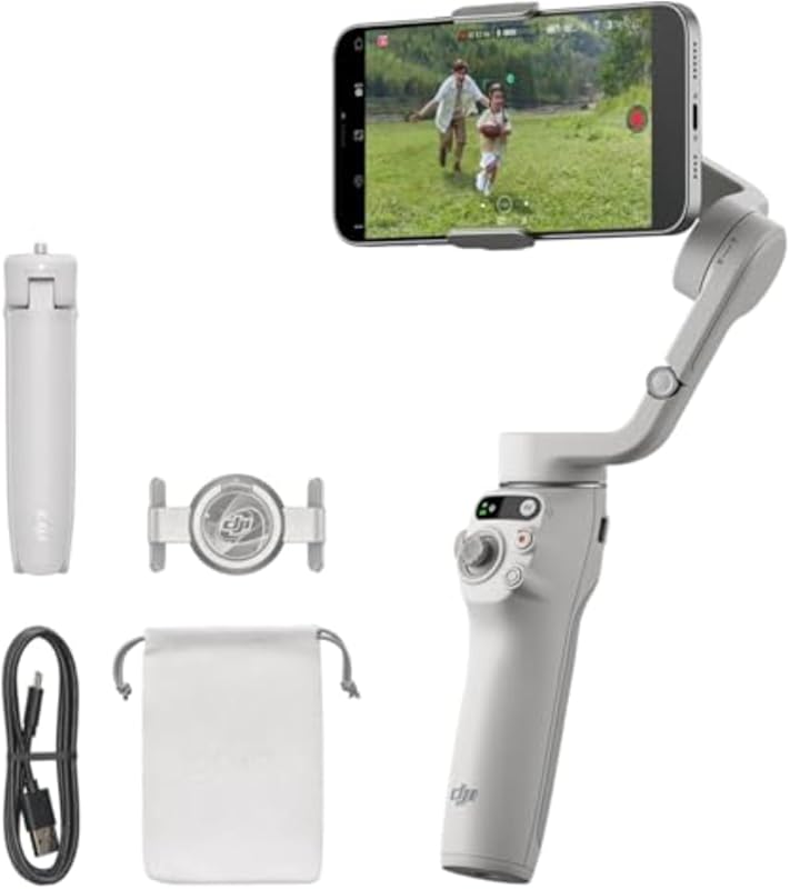 DJI Osmo Mobile 6 3-Axis Phone Gimbal with Object Tracking and Built-i