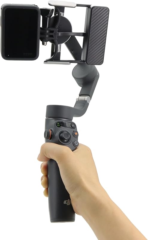 XBERSTAR Handheld Stabilizer Gimbal Mount Plate Adapter for DJI OSMO 6