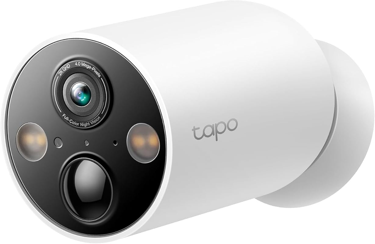 Tapo MagCam 2K Wireless Outdoor Security Camera, 150° FOV, Person and 