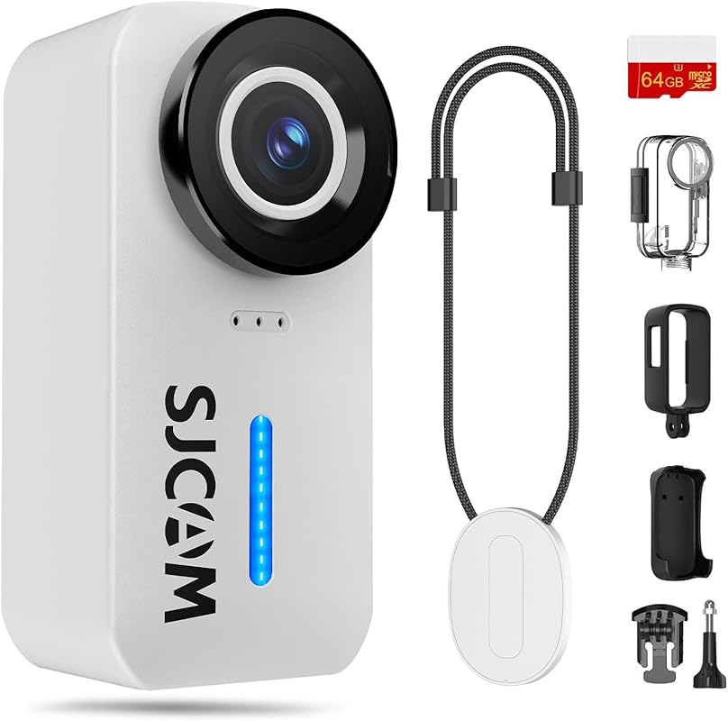SJCAM C110+ 4K Action Camera with EIS, 170° Wide Angle, and Waterproof
