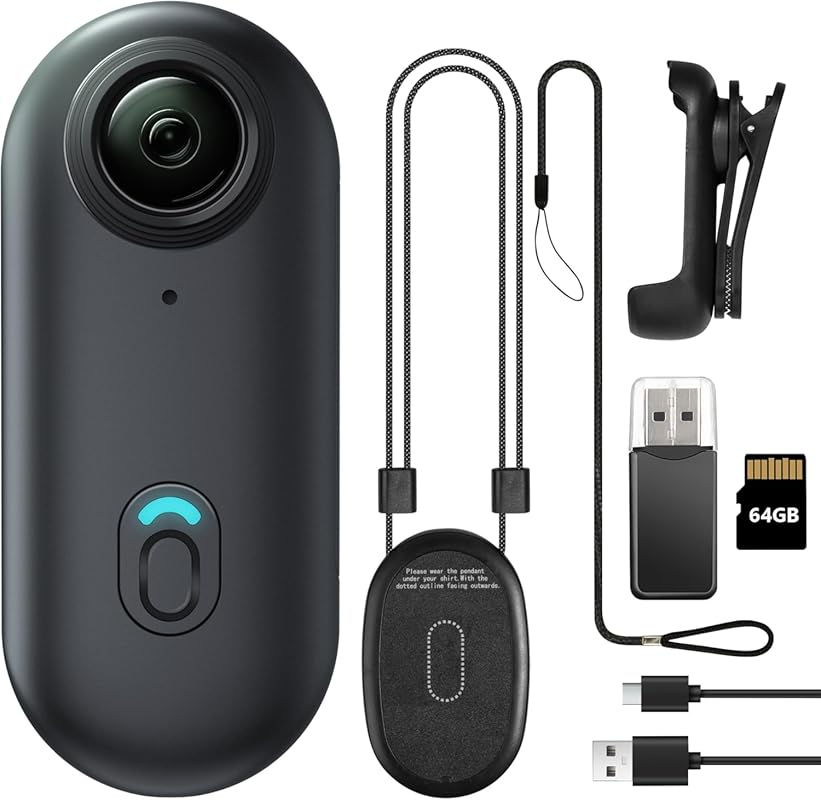 Mini Wearable Body Camera for Hands-Free Recording During Travel, Work