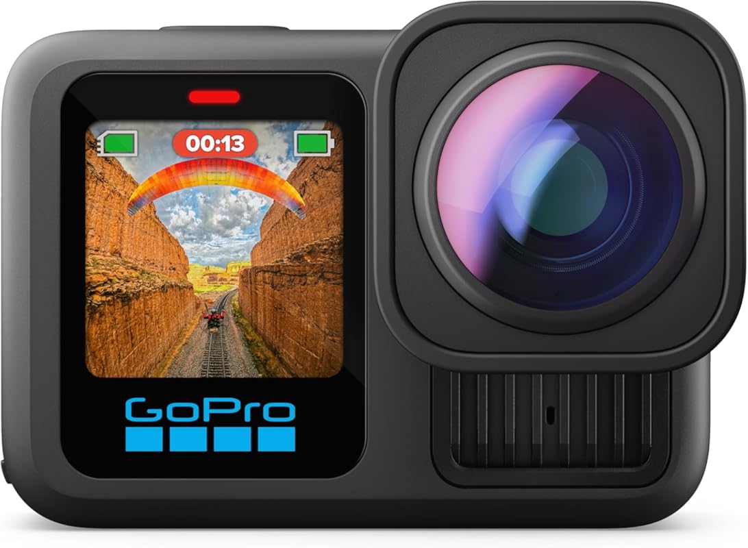 GoPro HERO13 Black: 5.3K60 Action Camera, 27MP Photos, Ultra Wide 177-