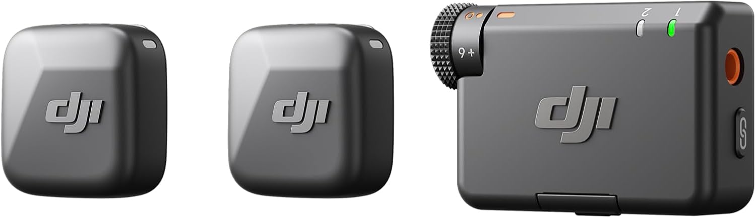DJI Mic Mini , Detail-Rich Audio, Wireless Lavalier Microphone for Cam