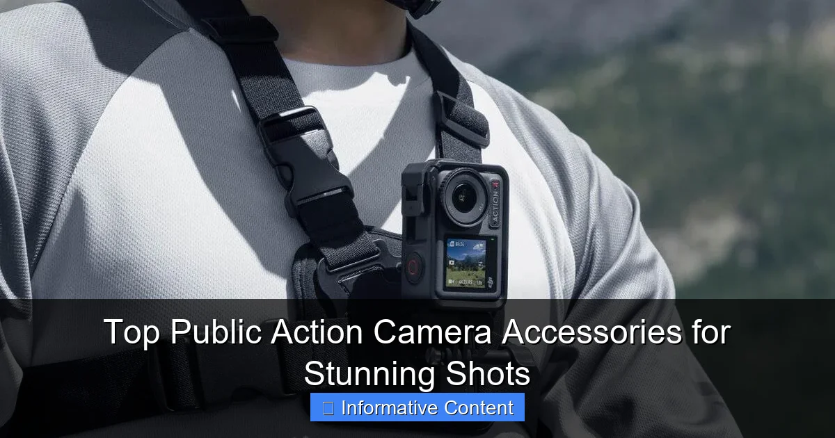 Top Public Action Camera Accessories for Stunning Shots