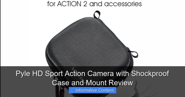 Pyle HD Sport Action Camera with Shockproof Case and Mount Review