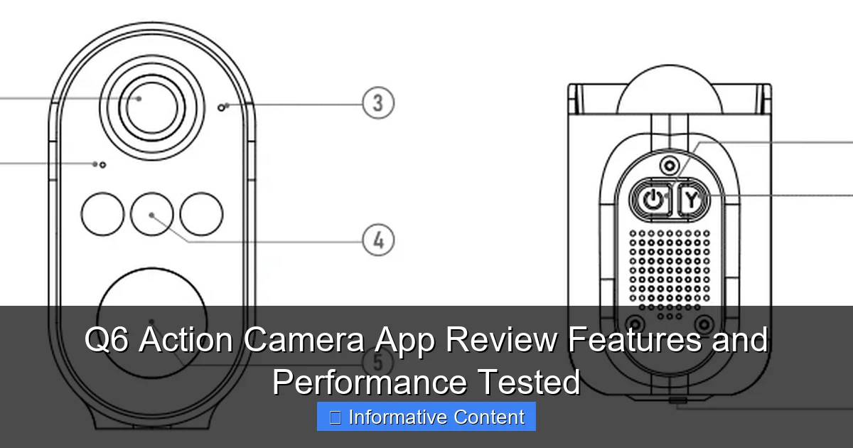 Q6 Action Camera App Review Features and Performance Tested