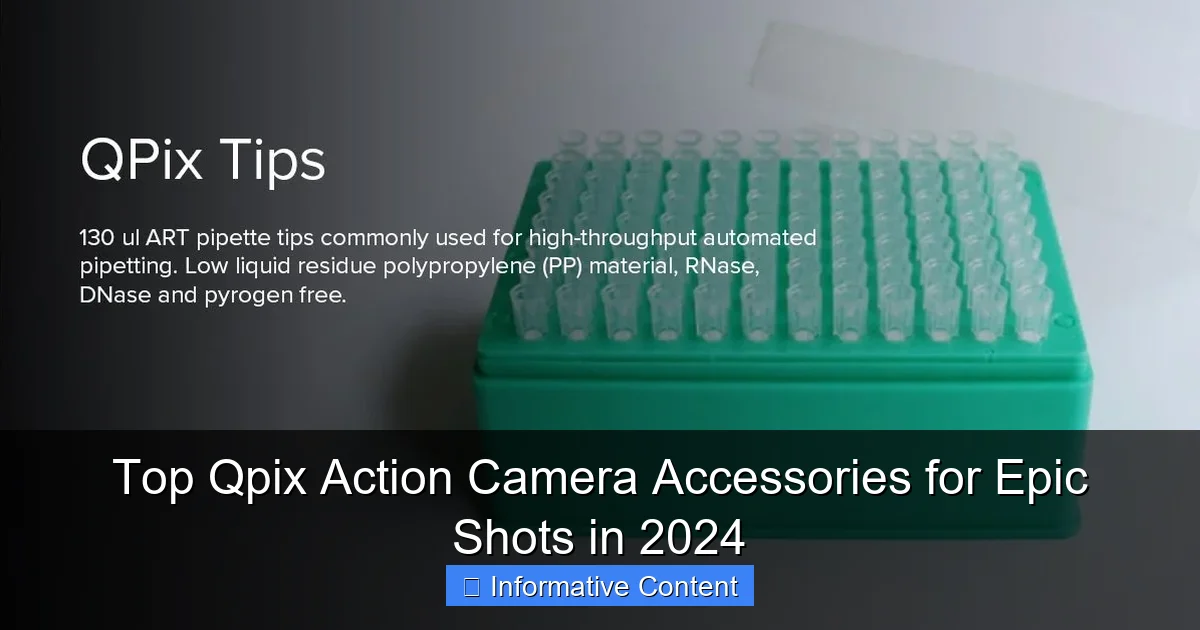 Top Qpix Action Camera Accessories for Epic Shots in 2024