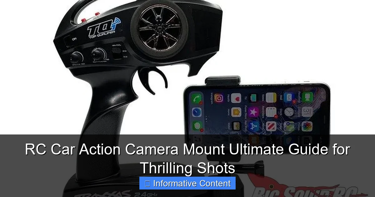 RC Car Action Camera Mount Ultimate Guide for Thrilling Shots