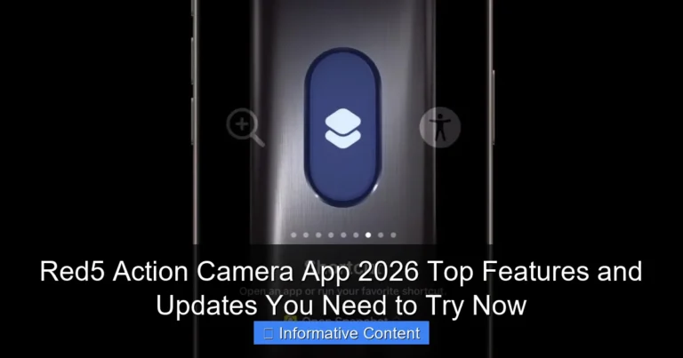Red5 Action Camera App 2026 Top Features and Updates You Need to Try Now
