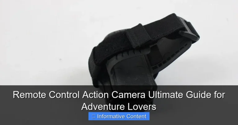 Remote Control Action Camera Ultimate Guide for Adventure Lovers