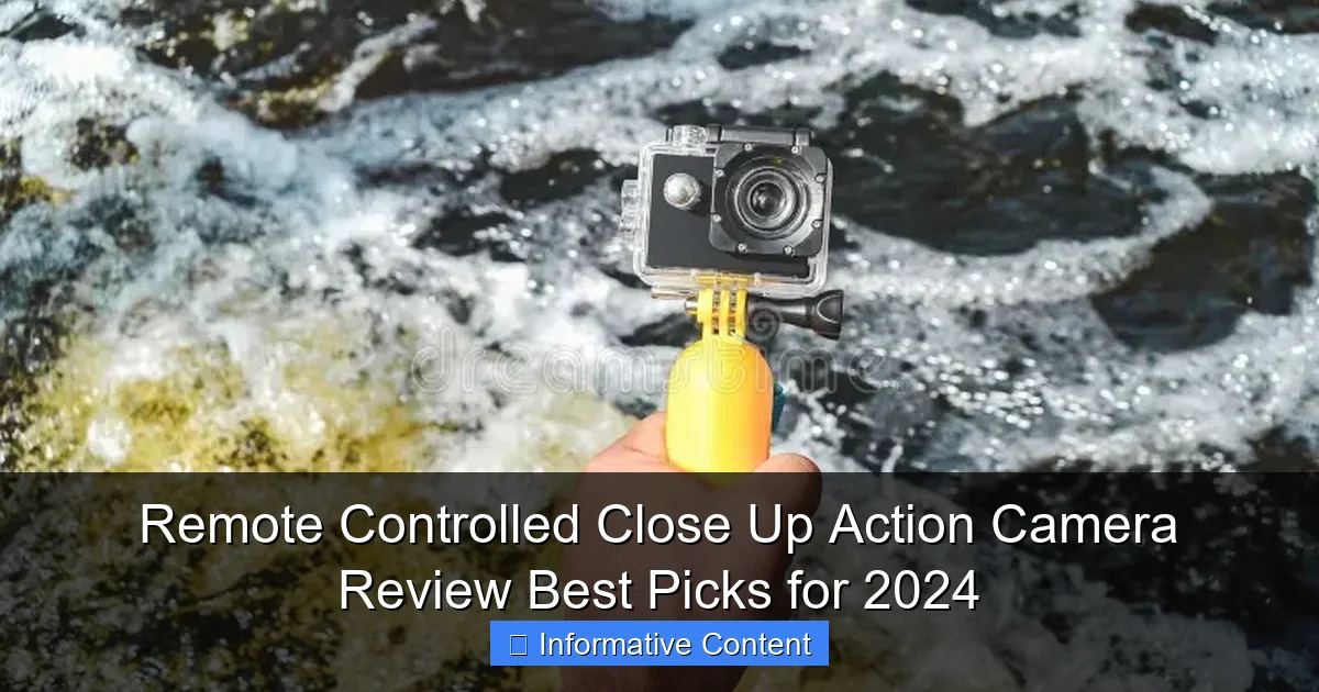 Remote Controlled Close Up Action Camera Review Best Picks for 2024