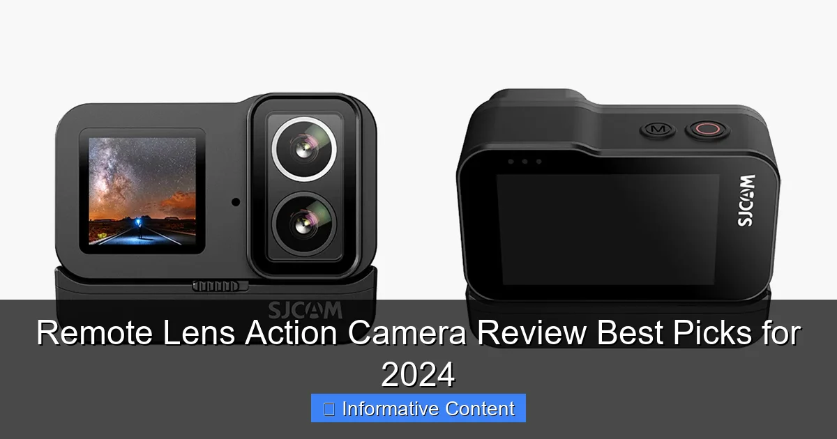 Remote Lens Action Camera Review Best Picks for 2024