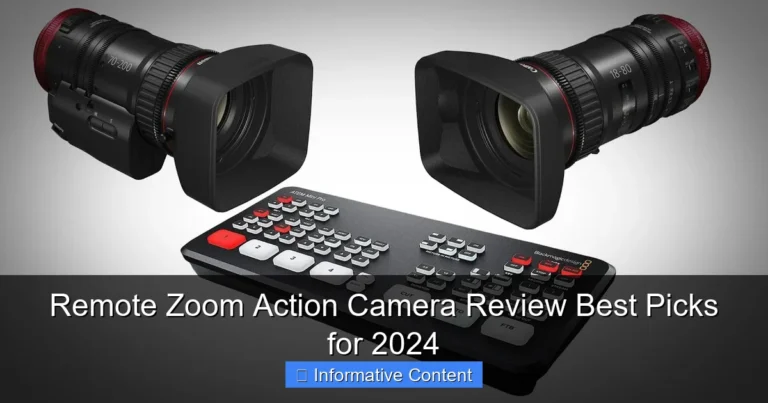 Remote Zoom Action Camera Review Best Picks for 2024
