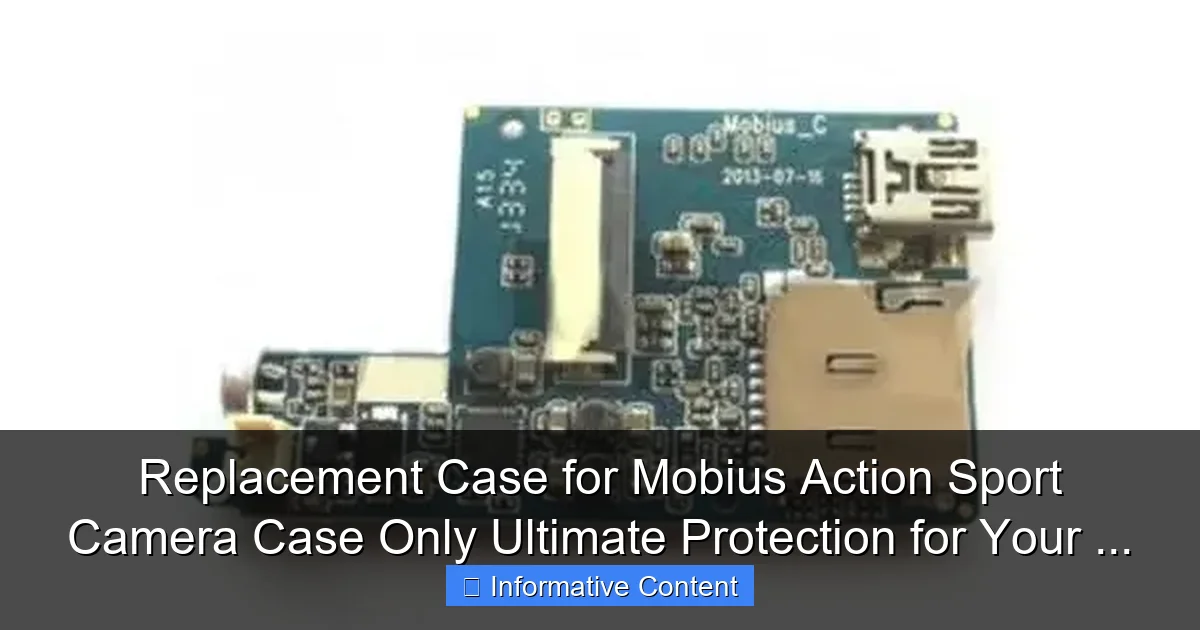 Replacement Case for Mobius Action Sport Camera Case Only Ultimate Protection for Your ...