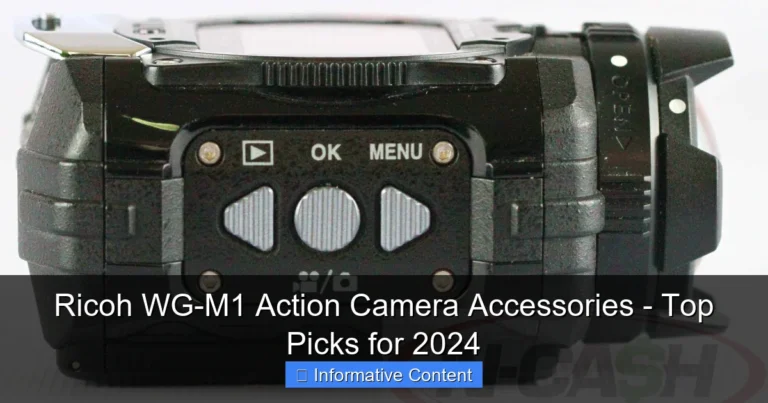 Ricoh WG-M1 Action Camera Accessories - Top Picks for 2024
