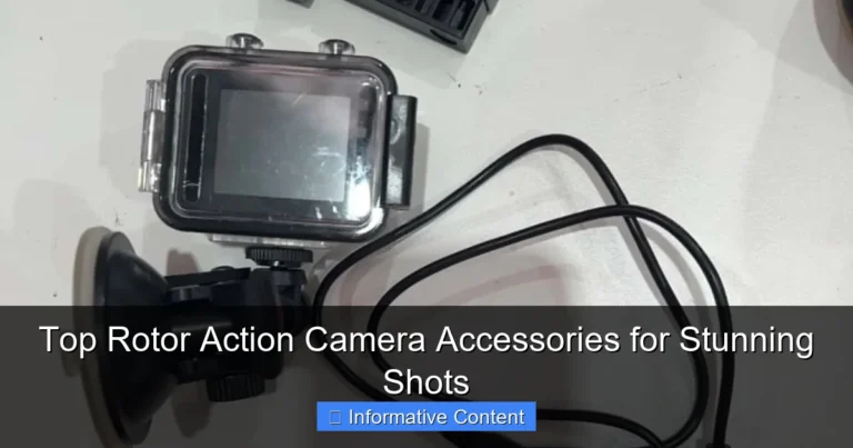 Top Rotor Action Camera Accessories for Stunning Shots