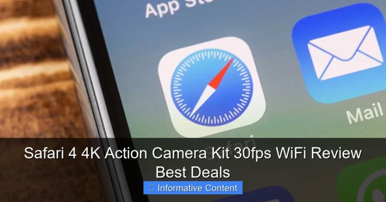 Safari 4 4K Action Camera Kit 30fps WiFi Review Best Deals
