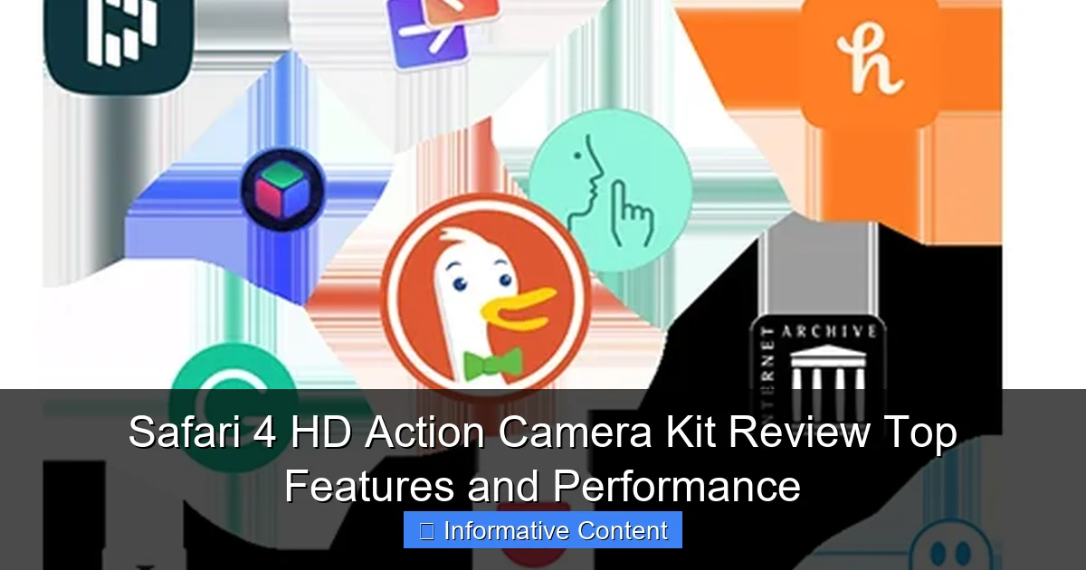 Safari 4 HD Action Camera Kit Review Top Features and Performance