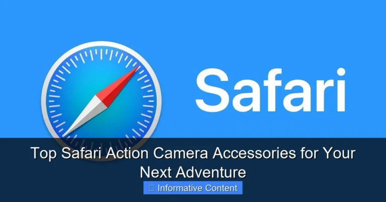 Top Safari Action Camera Accessories for Your Next Adventure