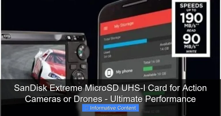 SanDisk Extreme MicroSD UHS-I Card for Action Cameras or Drones - Ultimate Performance