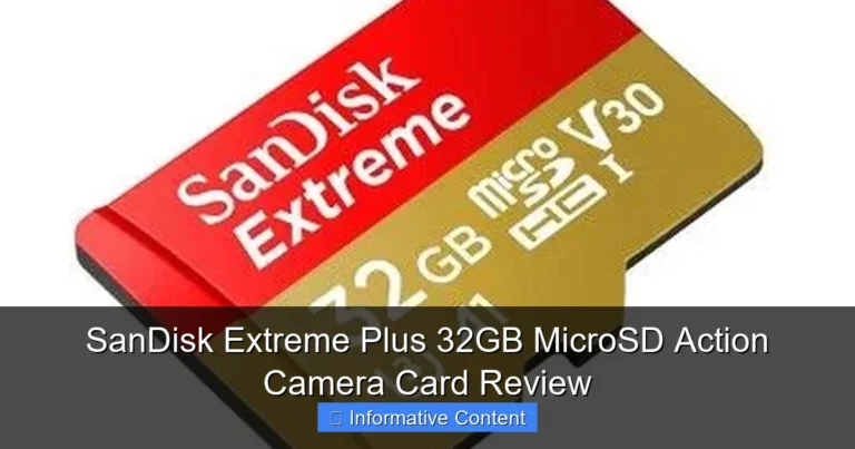 SanDisk Extreme Plus 32GB MicroSD Action Camera Card Review