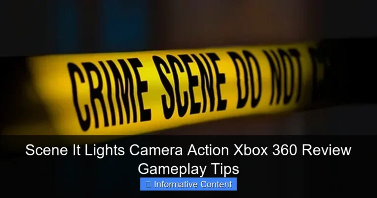 Scene It Lights Camera Action Xbox 360 Review Gameplay Tips