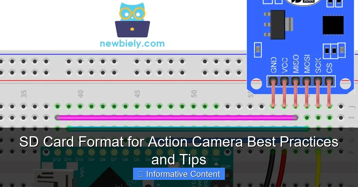 SD Card Format for Action Camera Best Practices and Tips