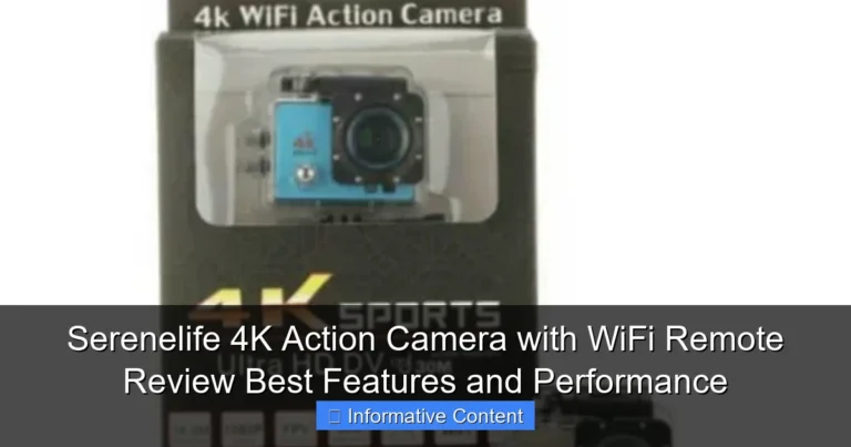 Serenelife 4K Action Camera with WiFi Remote Review Best Features and Performance