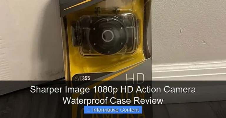 Sharper Image 1080p HD Action Camera Waterproof Case Review