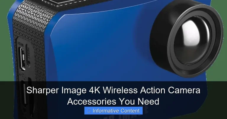 Sharper Image 4K Wireless Action Camera Accessories You Need